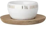 Eierbecher GUTEN APPETIT (LBH 7x7x3 cm) - wei&szlig; - LBH 7x7x3 cm