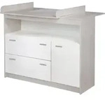Wickelkommode roba JULIA (BHT 117x98x75 cm) - wei&szlig; - BHT 117x98x75 cm
