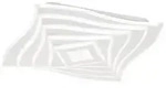 Deckenleuchte HERO (LB 50x50 cm) - wei&szlig; - LB 50x50 cm