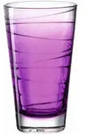 Trinkglas VARIO violett (DH 8x13 cm) - DH 8x13 cm