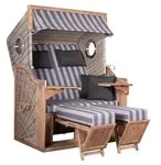 Strandkorb GREENLINE 135 XL (BHT 130x165x80 cm) - BHT 130x165x80 cm