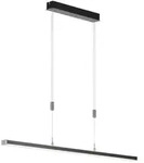 Pendelleuchte VITAN TW (LB 115x7 cm) - schwarz - LB 115x7 cm