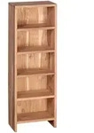 Regal MUMBAI (LBH 30x17x90 cm) - braun - LBH 30x17x90 cm