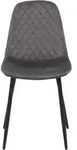 Polsterstuhl MIRA S 4er Set (LBH 44x53.50x89 cm) - Bezug: Stoff - LBH 44x53.50x89 cm