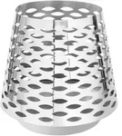 Windlicht LUMA (DH 23x30 cm) - silber - DH 23x30 cm