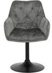 Sessel BIRTE S 2er Set (LBH 49x62x83 cm) - Bezug: Stoff - LBH 49x62x83 cm
