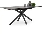 Esstisch HARPER HAILEY (LBH 140x90x76 cm) - grau - LBH 140x90x76 cm