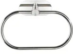 Handtuchhalter OREA (BT 20,50x12,50 cm) - silber - BT 20,50x12,50 cm