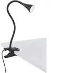 Klemmleuchte LED VIPER schwarz (H 35 cm) - H 35 cm