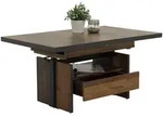Couchtisch NOAH (LBH 150x70x76 cm) - braun - LBH 150x70x76 cm