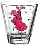 Trinkglas FLAMINGO (DH 8.50x9 cm) - DH 8.50x9 cm