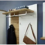 Garderobenpaneel MATERIO (BHT 90x112x29 cm) - bunt - BHT 90x112x29 cm