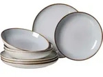 Tafelservice PORTOFINO (BHT 28x32x16 cm) - grau - BHT 28x32x16 cm