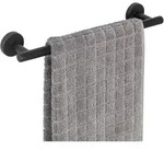 Handtuchstange BOSIO (BHT 40x5,50x7 cm) - schwarz - BHT 40x5,50x7 cm