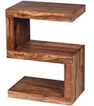 Beistelltisch MUMBAI (LBH 30x44x60 cm) - braun - LBH 30x44x60 cm