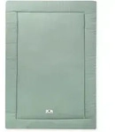Krabbeldecke Z&Ouml;LLNER Musselin (LB 135x95 cm) - gr&uuml;n - LB 135x95 cm