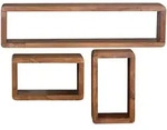 Wandregal BOHA (LBH 80x15x20 cm) - LBH 80x15x20 cm