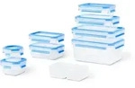 Frischhaltedosen-Set (BHT 16.40x22x21 cm) - wei&szlig; - BHT 16.40x22x21 cm