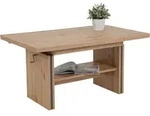Couchtisch HILMAR (LBH 165x67x66 cm) - braun - LBH 165x67x66 cm