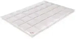 Ganzjahresbett GALIA100 warm (BL 135x200 cm) - wei&szlig; - BL 135x200 cm