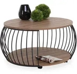 Couchtisch RUI (DH 80x47 cm) - braun - DH 80x47 cm