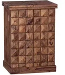 Hausbar LUCCA (LBH 64x50x91 cm) - braun - LBH 64x50x91 cm