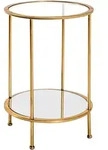 Beistelltisch (DH 38x55 cm) - gold - DH 38x55 cm