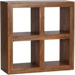 Regal (LBH 82x34x82 cm) - braun - LBH 82x34x82 cm