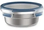Frischhaltedose CLIP & CLOSE (BHT 17.20x17.20x6.50 cm) - wei&szlig; - BHT 17.20x17.20x6.50