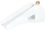 Indoor-Rutsche LOTTA (LBH 154x45x68 cm) - wei&szlig; - LBH 154x45x68 cm