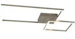 Deckenleuchte PADELLA (BHT 63,50x7,50x37 cm) - silber - BHT 63,50x7,50x37 cm