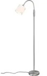 Stehleuchte TOMMY (DH 20x130 cm) - silber - DH 20x130 cm