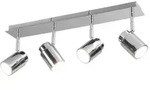 Spotleiste ANGELO (BHT 52x9.50x19.50 cm) - silber - BHT 52x9.50x19.50 cm