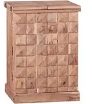 Hausbar LUCCA (LBH 65x50x91 cm) - braun - LBH 65x50x91 cm