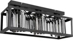 Deckenleuchte MATHILDE (LBH 51x17x20.50 cm) - schwarz - LBH 51x17x20.50 cm