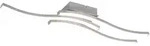 Deckenleuchte ROUTE - silber - BHT 56x7x12 cm