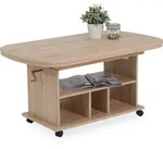 Couchtisch BABSI III (LBH 107x67x53 cm) - braun - LBH 107x67x53 cm