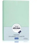 Spannbettlaken Z&Ouml;LLNER Jersey (LB 70x140 cm) - gr&uuml;n - LB 70x140 cm