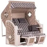 Strandkorb CLIFF XXL (BHT 145x160x80 cm) - BHT 145x160x80 cm