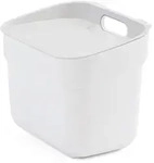 M&uuml;lleimer COLLECT wei&szlig; (BHT 25x20x19 cm) - BHT 25x20x19 cm