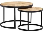 Beistelltisch (DH 60x41 cm) - braun - DH 60x41 cm