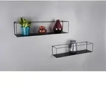 Regalset DROP TINKA (BHT 65x15x15 cm) - schwarz - BHT 65x15x15 cm