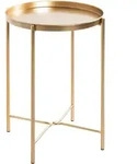 Beistelltisch (DH 39x50 cm) - gold - DH 39x50 cm