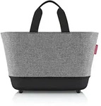 shoppingbasket reisenthel - twist SILVER (BHT 48x28x33 cm) - grau - BHT 48x28x33 cm