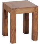 Beistelltisch MUMBAI (LBH 35x35x45 cm) - braun - LBH 35x35x45 cm