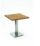 Gartentisch BISTRO ( 95 x 95 x 77 cm) - 81 x 81 x 77 cm