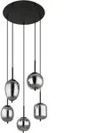 H&auml;ngeleuchte BLACKY (DH 57.50x150 cm) - schwarz - DH 57.50x150 cm