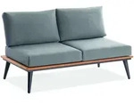 Gartensofa 2-Sitzer SERRA (BHT 147x80x81 cm) - BHT 147x80x81 cm