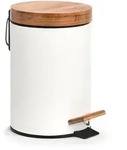 Kosmetikeimer BAMBUS wei&szlig; (DH 17x24 cm) - wei&szlig; - DH 17x24 cm