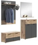 Garderobe MASON (BHT 195x200x37 cm) - BHT 195x200x37 cm